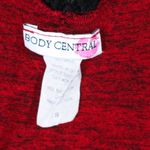 Body Central Y2K Red Open Vest with Black Crochet Back Design Size Small Photo 5