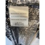 Ellen Tracy  Womens Black White Hi Low Hem Slip Over Dress Midi Size L Crew Neck Photo 6