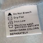 Floral Gray Hooded Sweatshirt With Kangaroo Pocket Photo 3