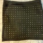 Garage - Stretch Studded Black Bodycon Mini Skirt (VGUC) Photo 0