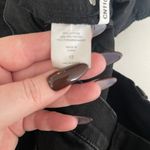 New York & Co. Black High Rise Distressed Denim Shorts Size 12 Photo 4