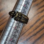 *5/$25* Antique Bronze Owl Ring Gold Photo 2