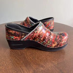 Dansko  37 Professional Clogs Shoes Cute Chunky Knit Yarn Pattern‎ Nursing 6.5 Photo 3