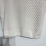 Rachel Zoe  White Knit Sleeveless Sweater Sz L Photo 3