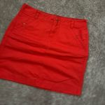 Tommy Hilfiger Mini Pencil Skirt Red Size Medium Photo 5