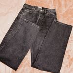 AGOLDE 90s pinch waist dark wash howl distress knee jeans Photo 1