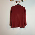 J.Crew  burgundy sweater blazer Photo 4