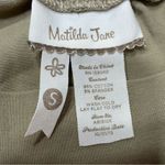 Matilda Jane  Ticket Booth Big Ruffles Cropped Capri Pants Olive‎ Green Small Photo 3