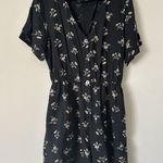 Madewell  Daisy Print Button Up Boho Feminine Cottagecore Romper Size Large Photo 12
