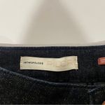 Anthropologie Anthropolgie‎ Pilcro Shimmer Glitter Denim Dark Blue Jeans Size 25 Photo 5