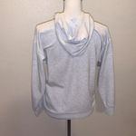 DSG light grey full zip up hooded sweatshirt Gray Size L Photo 5