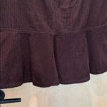 CHAPS Vtg Y2K Skirt Corduroy Flared Mini Brown Size 12 Photo 3