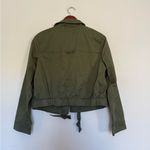 Banana Republic  Twill Utility Green Jacket Photo 6