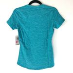 Shape Womens Trail Tee Shirt Top Fitted Moisture Wicking Stretch Blue Size XS Photo 1