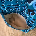 Radley London  24/7 Leopard Medium Flap Crossbody Bag Teal Black Photo 2