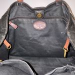 Fossil  Vintage Black Leather Brown
Accents Tote Bag Photo 9