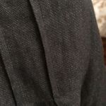 CAbi THEATER CRINKLED PLEATED METALLIC SHEEN LINED SKIRT BLACK DARK GRAY 4 Photo 8