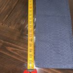 Lafayette 148 Pants Women's Size 12 Blue Snakeskin Texture Straight Leg Photo 5