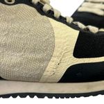 Carolina Herrera  Women's Black Multicolor Canvas Lace Up Sneakers Shoes Size 8.5 Photo 6