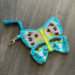 NWOT Thirty One Butterfly Change Purse Blue Photo 1