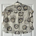 Urban Outfitters  Sheer Daisy-Print Blouse - Size XS - NWT Photo 4