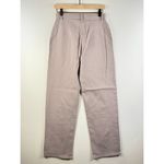 Wilfred Free Aritzia Womens Pants Brown Utility Hi Rise Wide Leg Baggy Size 4 Photo 1