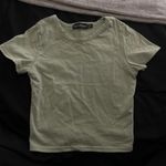 Pretty Little Thing Light Green Baby Tee Photo 0