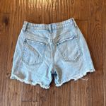 Old Navy high rise curvy og straight button fly distressed shorts 4 Photo 9