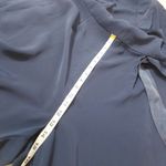 Eliza J Navy Blue Jumpsuit with Belt Side Pockets Wide Leg Photo 7