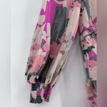 NWOT Fate Pink and Gray Floral Dress Photo 5