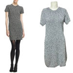 Theory Cecile B Loryelle Dress Heathered Knit Sweater Dress Size Large Photo 1