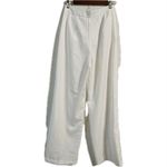 Bershka  White Wide Leg‎ Pants Photo 1