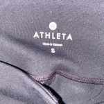 Athleta Mind Over Mat Black Lace-Up Strappy Capri Leggings Women's Size Small Photo 5