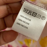 Anthropologie  Tie Dye Kimono Cardigan Wrap One Size Viscose Colorful Boho Photo 3