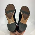 Franco Sarto  black suede ankle boots block heel women’s size 8.5 business casual Photo 6