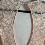 ASOS  Size 8 Long Lace Sleeve Mini Dress Pink Open Back Ballet Dantiy Feminine Photo 6