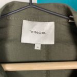 Vince  olive green belted utility jacket Photo 1