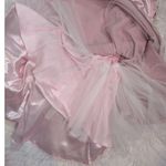 Mac Duggal Blush Pink Satin Puff Sleeve Cocktail Dress Size 8 NWT Photo 8