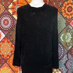 Vintage Longhorn by Niver Western Wear Black Velvet Burn Out Top Size L Photo 1