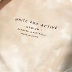 White Fox Boutique White Fox Active Size Medium Pink Tie Dye Print Pull On Athletic Legging Photo 3