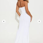Lulus White Sequin Maxi Dress Photo 1