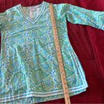 Gretchen Scott  V-Neck Cotton Tunic. Size Small. Photo 6
