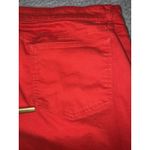 Eileen Fisher Eileen‎ Fisher Women Jeans 16 Ankle Skinny Burnt Orange Organic Cotton Boho Chic Photo 11