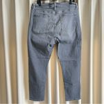 Loft Curvy Skinny Crop grey jeans Photo 6