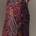 Lowry Farm Pants Farm Rio Mixed Print Wide-Leg Pants, Size L Photo 2