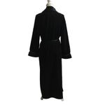 Cabernet Fleece Robe Black Size L Photo 4
