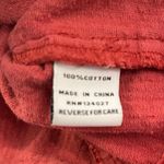 Angel Kiss Corduroy Jacket Pink Orange Size Small Cropped Photo 4