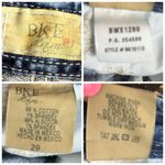 BKE  Capri 9" Mid Rise Jeans Slim Fit Crop Capri Medium Blue Women's Size 29 Photo 8