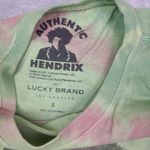 Lucky Brand Jimi Hendrix Portrait Tie Dye T-Shirt Small Tee Band Concert Photo 3