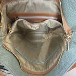 Valentina Women’s Green Leather Handbag with Brown Handles – Made in Italy Photo 11